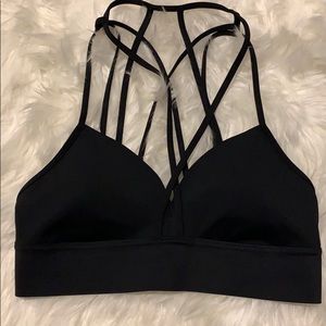 Reebok strappy sports bra